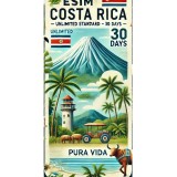 eSIM Costa Rica, Unlimited Standard, 30 Days