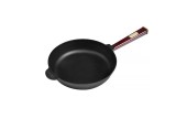 Tigaie din fonta cu capac Optima-Bordo 260х60mm Handy KitchenServ, Brizoll