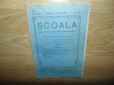 REVISTA SCOALA -CERNAUTI NR:5-6 ANUL 1922 foto