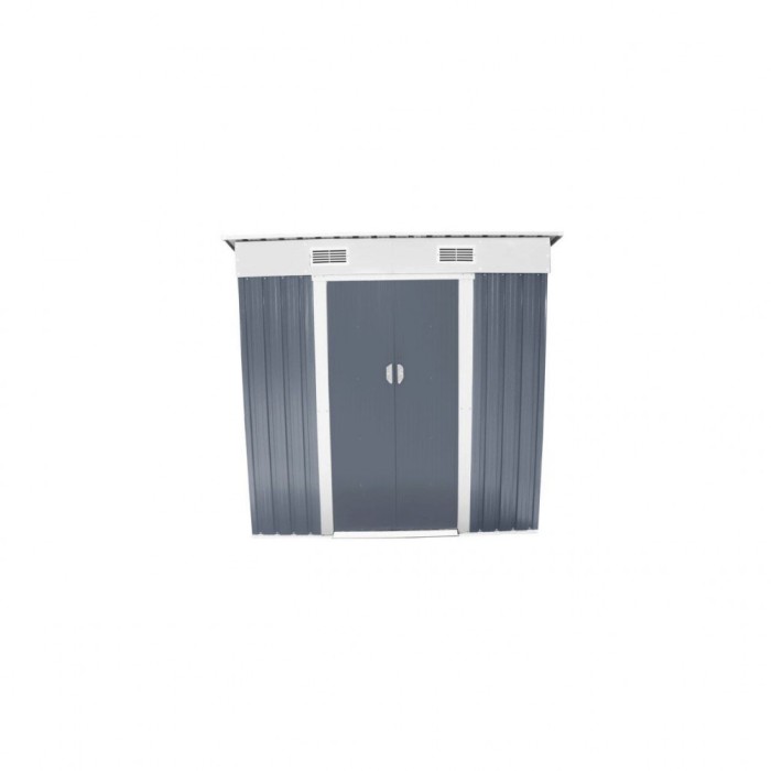 Magazie de gradina pentru depozitare HECHT 4x6 PLUS, cadru si baza metalica, dimensiuni 109&nbsp;x&nbsp;184&nbsp;x&nbsp;180&nbsp;cm