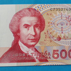 50000 Dinara 1993 Croatia Bancnota SUPERBA - UNC