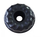 Cumpara ieftin Tava Copt Rotunda 22cm, Metal, Antiaderenta PTFE, Chec Cozonac, Negru