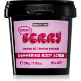 Beauty Jar Berry Sparky peeling cu zahar si sare pentru stralucire 200 g