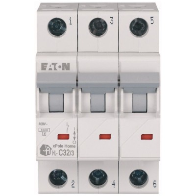 Siguranta automata 32A 3P C 4,5ka Xpole Eaton HL-C32 3 foto
