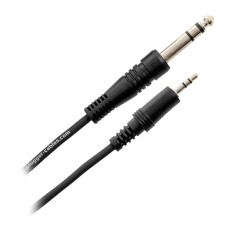 Cablu audio Professional Jack 3.5 mm tata stereo - Jack 6.35 mm tata stereo 6m PLUGGER PLU CABS MMSJMS 6M00 EAS