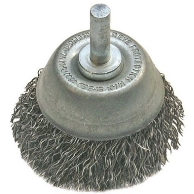 Perie din sarma cupa 75mm foto