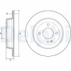 DELPHI BG4564 Disc frana