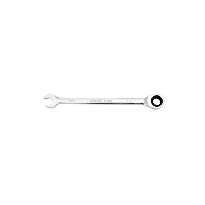 Cheie combinata cu clichet 8mm Yato YT-01908