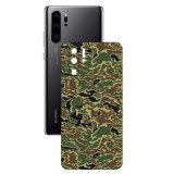 Cumpara ieftin Set Folii Skin Acoperire 360 Compatibile cu Huawei P30 Pro (Set 2) - ApcGsm Wraps Camo Green, Silicon, Oem