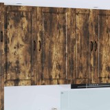 vidaXL Dulap de bucătărie cu raft Stejar fumuriu 50 x 31 x 100 cm 885480