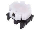 Comutator Tastatură Alb SPST-NO 0.1A 28VDC