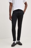 G-Star pantaloni bărbați, culoarea negru, mulata, D25179-C105