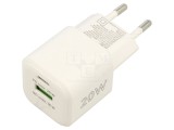 &Icirc;ncărcător USB cu alimentator pulsatoriu 20W, USB-C PD 3.0
