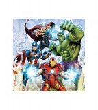 Set 20 servetele petrecere Avengers Infinity Stones, 33 x 33 cm