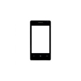 Geam Carcasa Nokia Lumia 800 Negru Original Sticla Protectie Display