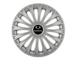 Cumpara ieftin Set 4 capace roti pentru SsangYong, model Dino Gray, R14, Renault
