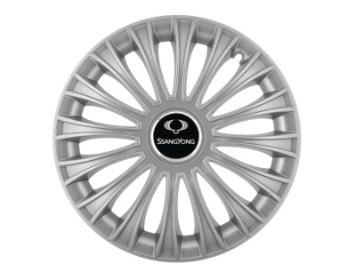 Set 4 capace roti pentru SsangYong, model Dino Gray, R14 foto