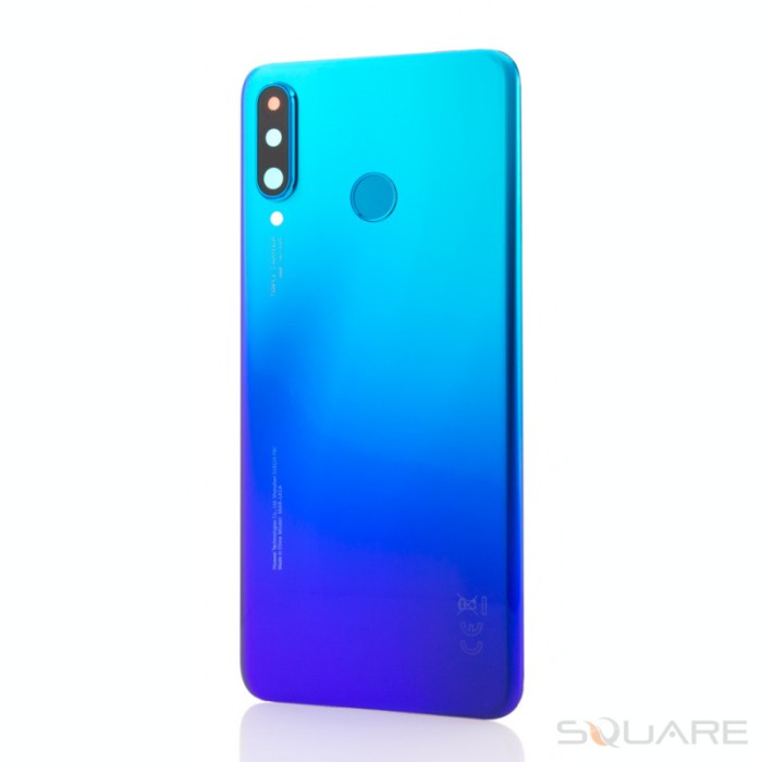 Capac Baterie Huawei P30 Lite, P30 Lite New Edition (2020), MAR-LX1A, Peacock Blue