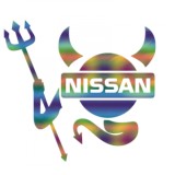 Cumpara ieftin Sticker Nissan Devil