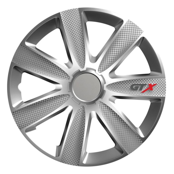 Set 4 capace roti model GTX 16&quot; - CARBON &amp; SILVER AVX-AM10321