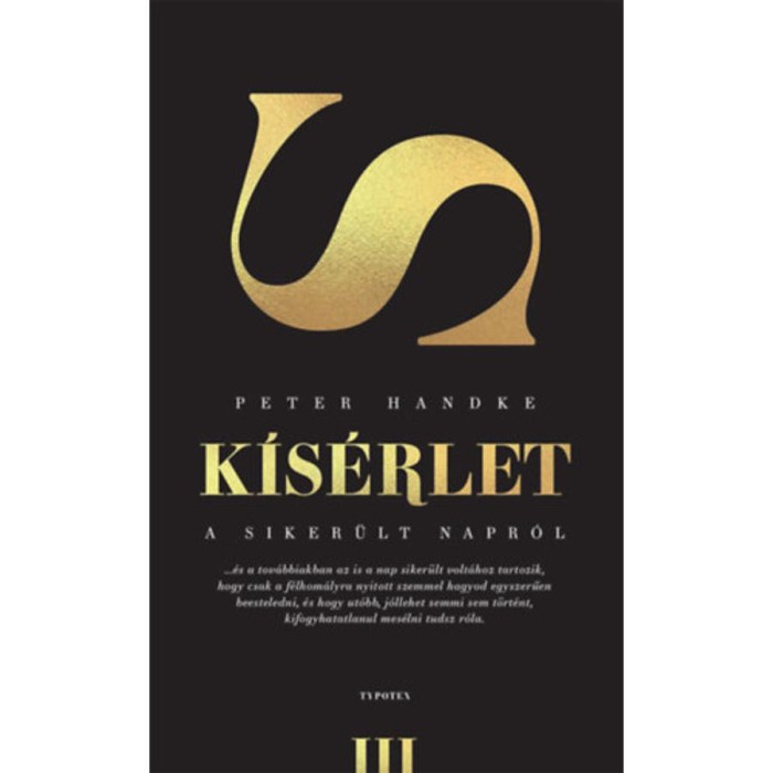 K&iacute;s&eacute;rlet a siker&uuml;lt napr&oacute;l - Peter Handke