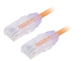 Patch cord portocaliu U/UTP 6 Litat LSZH 5m 28AWG