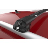 Set 2 bare de pavilion transversale Premium negre - Dacia Dokker VAN (2013-)