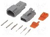 Conector auto, ATM, 3 pini, AMPHENOL - ATM3PS-CKIT