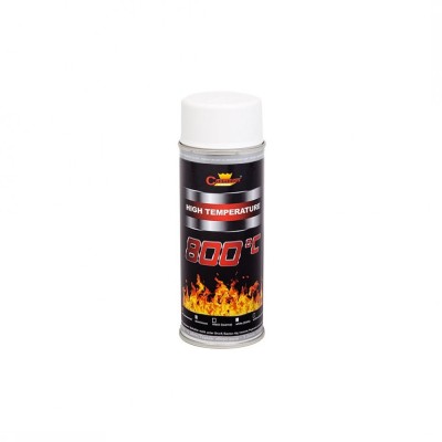 Spray vopsea Profesional Rezistent Termic ALB +800&amp;deg;C 400ml Cod:9003 foto