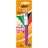 Pix cu 4 culori metalice, Bic Shine, 1.0 mm