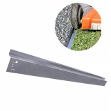 Bordură de gazon cu roți de rulare cu clemă 9,5 cm x 120 cm