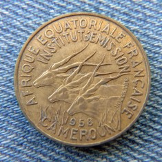 2r - 5 Francs 1958 Camerun / an unic de batere / Cameroun foto