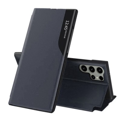 Husa pentru Samsung Galaxy S24 Ultra - Techsuit eFold Series - Dark Blue foto