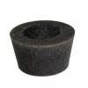 Piatra polizat tip oala ,diametru 100 mm ,filet M14 ,granulatie A24