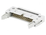 Mufă IDC 26 pini cu ejector pentru cablu bandă 1,27mm, CONNFLY