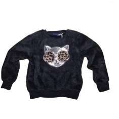 Pulover pentru copii Chicco Culoare Negru 5 ani foto