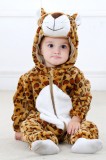 CLD135-99 Pijama kigurumi pentru bebelusi tip salopeta din material moale si pufos