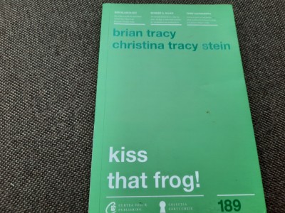 Kiss that frog! BRIAN TRACY RF7/1 foto