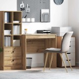 VidaXL birou Stejar Artizanal 80x50x76 cm Lemn prelucrat