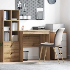 vidaXL Birou stejar artizanal 80 x 50 x 76 cm Lemn compozit 869433