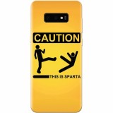 Husa silicon pentru Samsung Galaxy S10 Lite, This Is Sparta Funny Illustration