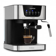 Klarstein Arabica, aparat de cafea espresso, 1050W, 15 bari, 1,5l, control tactil, o?el inoxidabil foto