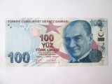 Turcia 100 Lirasi/Lire 2009 aUNC