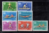 Serie Completa 7 Timbre Romania 1988 Jocurile Olimpice de Vara Seul MNH Nestampilat - A688