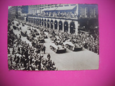 HOPCT 362 F STRADA RIVOLI -TANCURI-DEFILARE -AUG 1944 PARIS FRANTA-MILITARI- foto