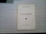TUDOR MUSATESCU (autograf) - Licuricii - Imprimeriile &quot;Adevarul&quot;, 1939, 31 p.