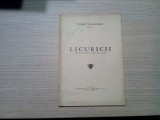 TUDOR MUSATESCU (autograf) - Licuricii - Imprimeriile &quot;Adevarul&quot;, 1939, 31 p.