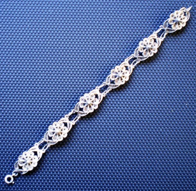 O.201 BRATARA FILIGRAN HANDMADE foto