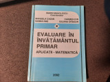 Marin Manolescu - Matematica. Evaluare in invatamantul primar