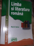 LIMBA SI LITERATURA,MANUAL CL.XII.MARIN IANCU,Corint,1986,Int.ca Noua,T.GRATUIT, Clasa 12, Limba Romana, 14k
